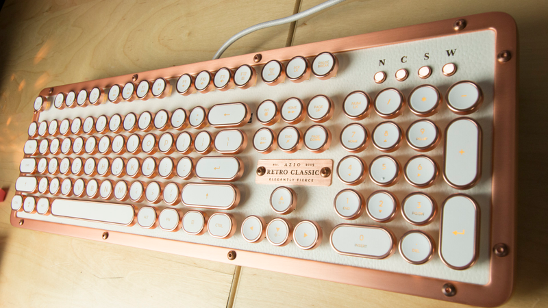 Illustration for article titled Azio Retro Classic Keyboard Review: The New Vintage